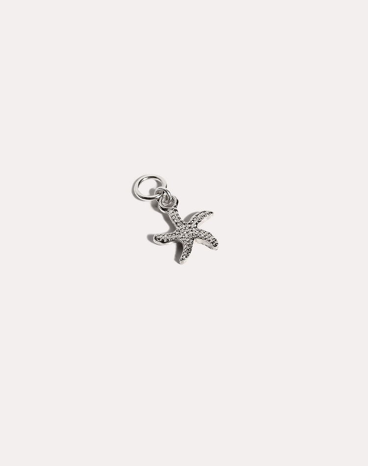 Marcel Earring Charm in Silver
